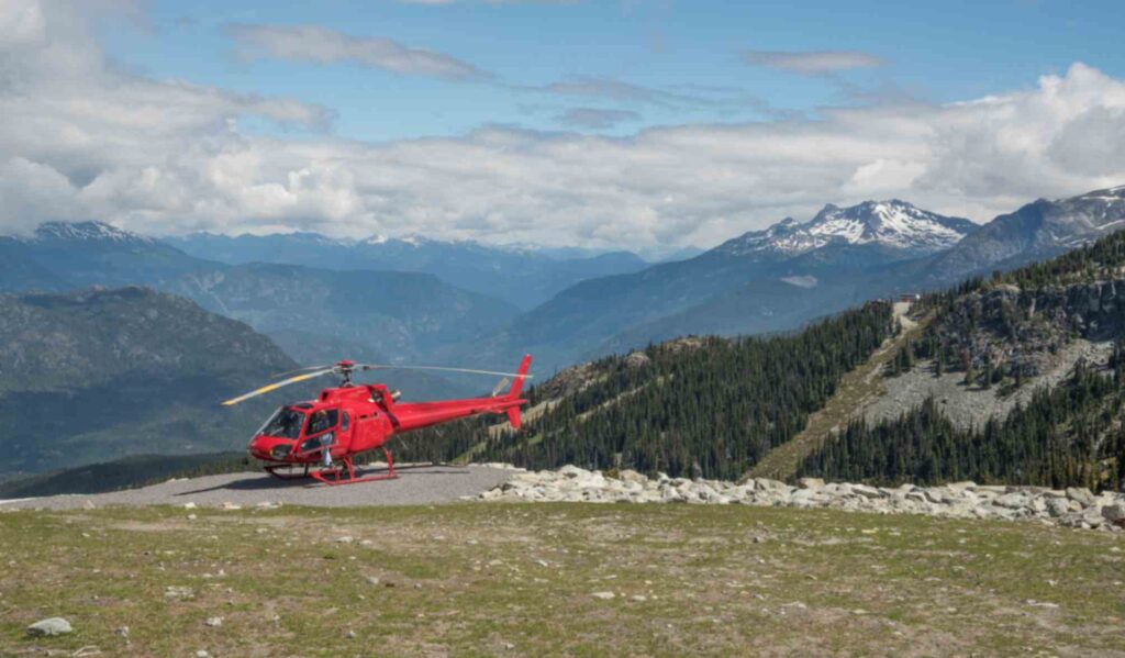 Helicopter to Whistler